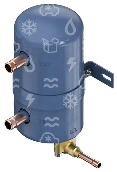 odlučovač oleje OUB 1S Danfoss, 10 mm ODF
